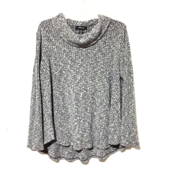Style & Co. Tops - Style & Co Woman Cowl Neck High Lo Top Sz 1X
